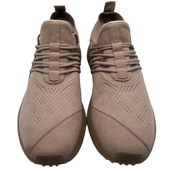 Lane Eight Mens Shoes 9 Trainer AD 1 Dusty Taupe Brown Low Top Athletic Sneakers - Picture 4 of 12